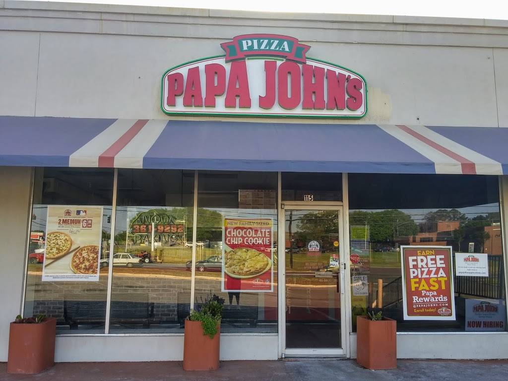 Papa Johns Pizza | restaurant | 115 S Memorial Dr, Prattville, AL 36067, USA | 3343619292 OR +1 334-361-9292