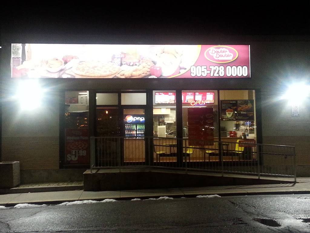 Double Double Pizza & Chicken | restaurant | 200 John St W, Oshawa, ON L1J 2B4, Canada | 9057280000 OR +1 905-728-0000