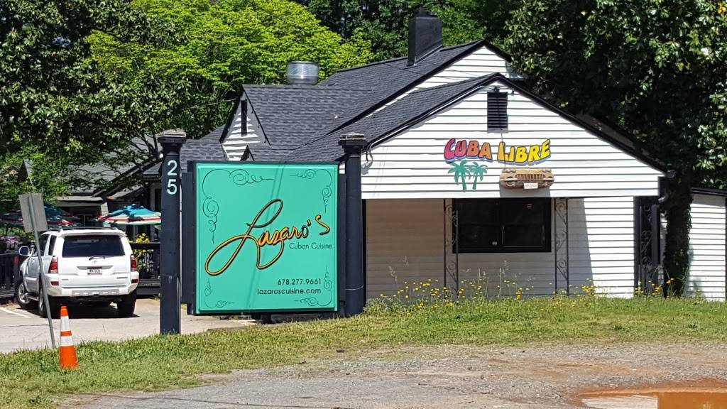 Lazaros Cuban Cuisine | restaurant | 25 Woodstock Rd, Roswell, GA 30075, USA | 6782779661 OR +1 678-277-9661