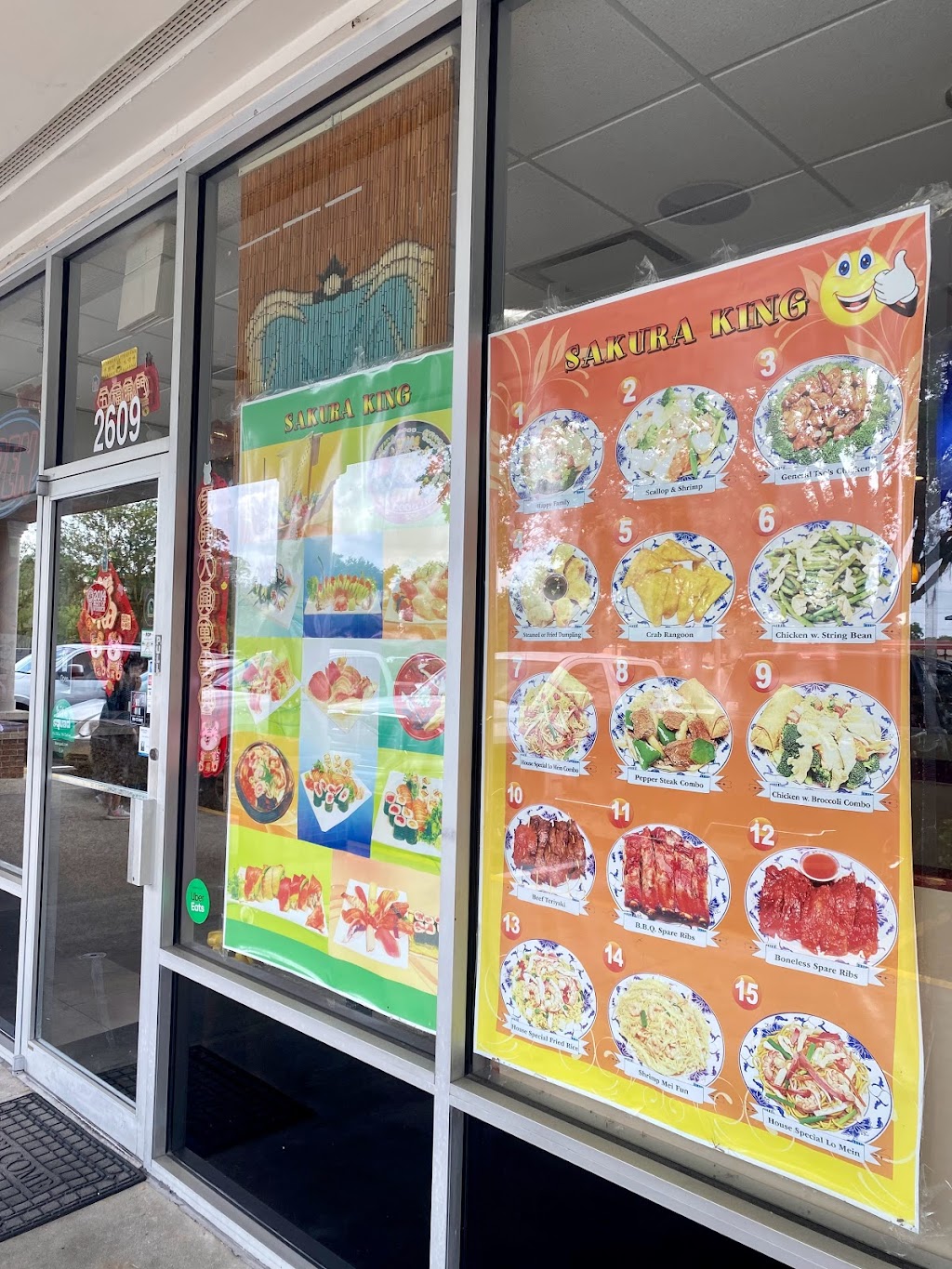 Sakura King | restaurant | 2609 Thonotosassa Rd, Plant City, FL 33563, USA | 8137579888 OR +1 813-757-9888