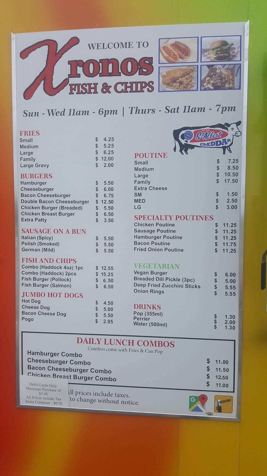 Xronos Fish & Chips | restaurant | 1613 Diamondview Rd, Carp, ON K0A 1L0, Canada | 6132917117 OR +1 613-291-7117