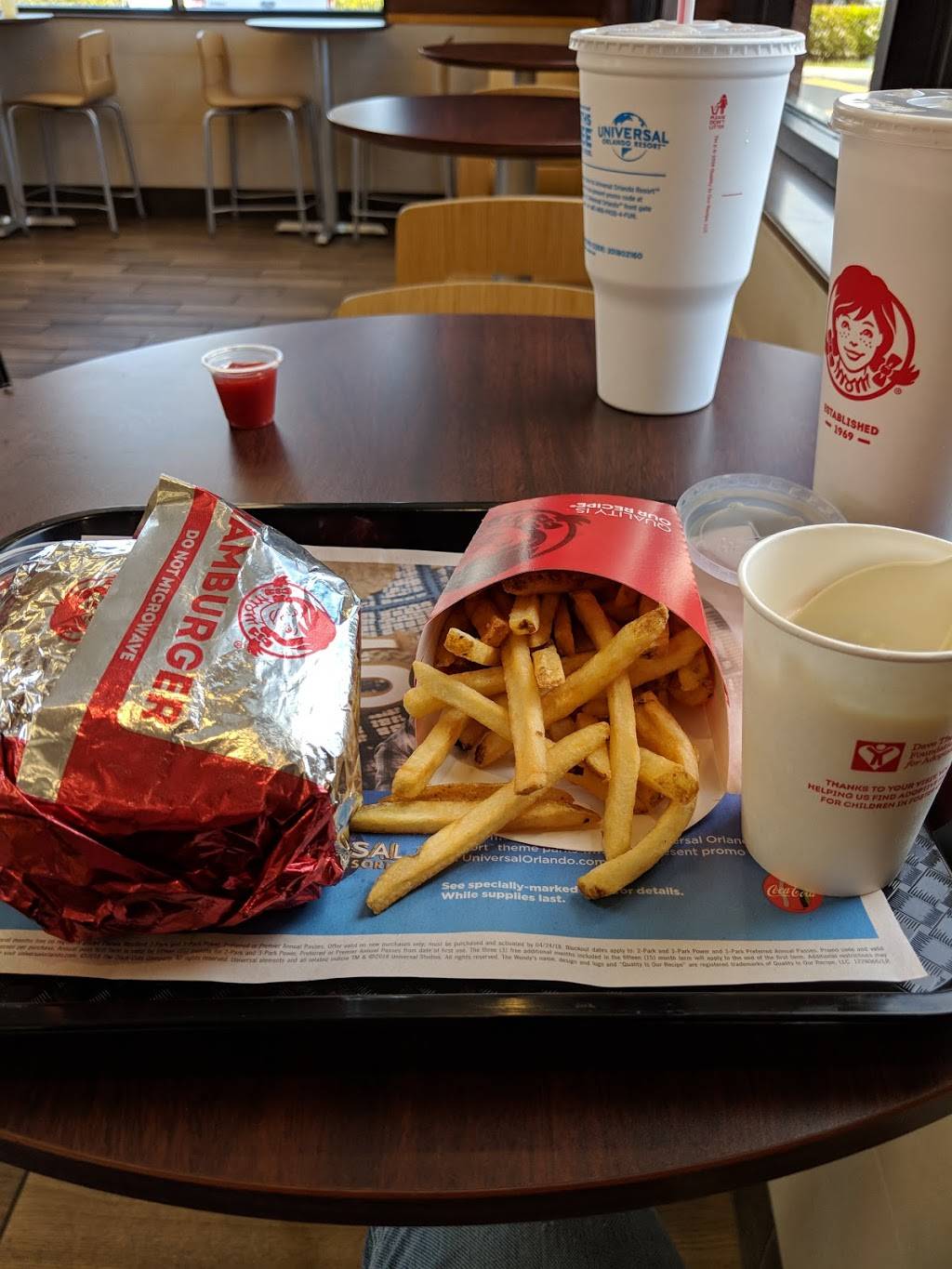 Wendys | restaurant | 20975 S Dixie Hwy, Miami, FL 33189, USA | 3059698520 OR +1 305-969-8520