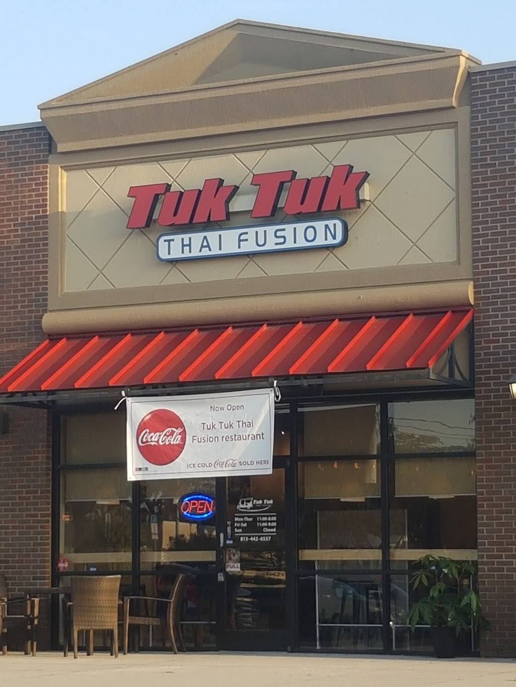 Tuk Tuk Thai Fusion Restaurant | restaurant | 10471 Gibsonton Dr, Riverview, FL 33578, USA | 8134426557 OR +1 813-442-6557