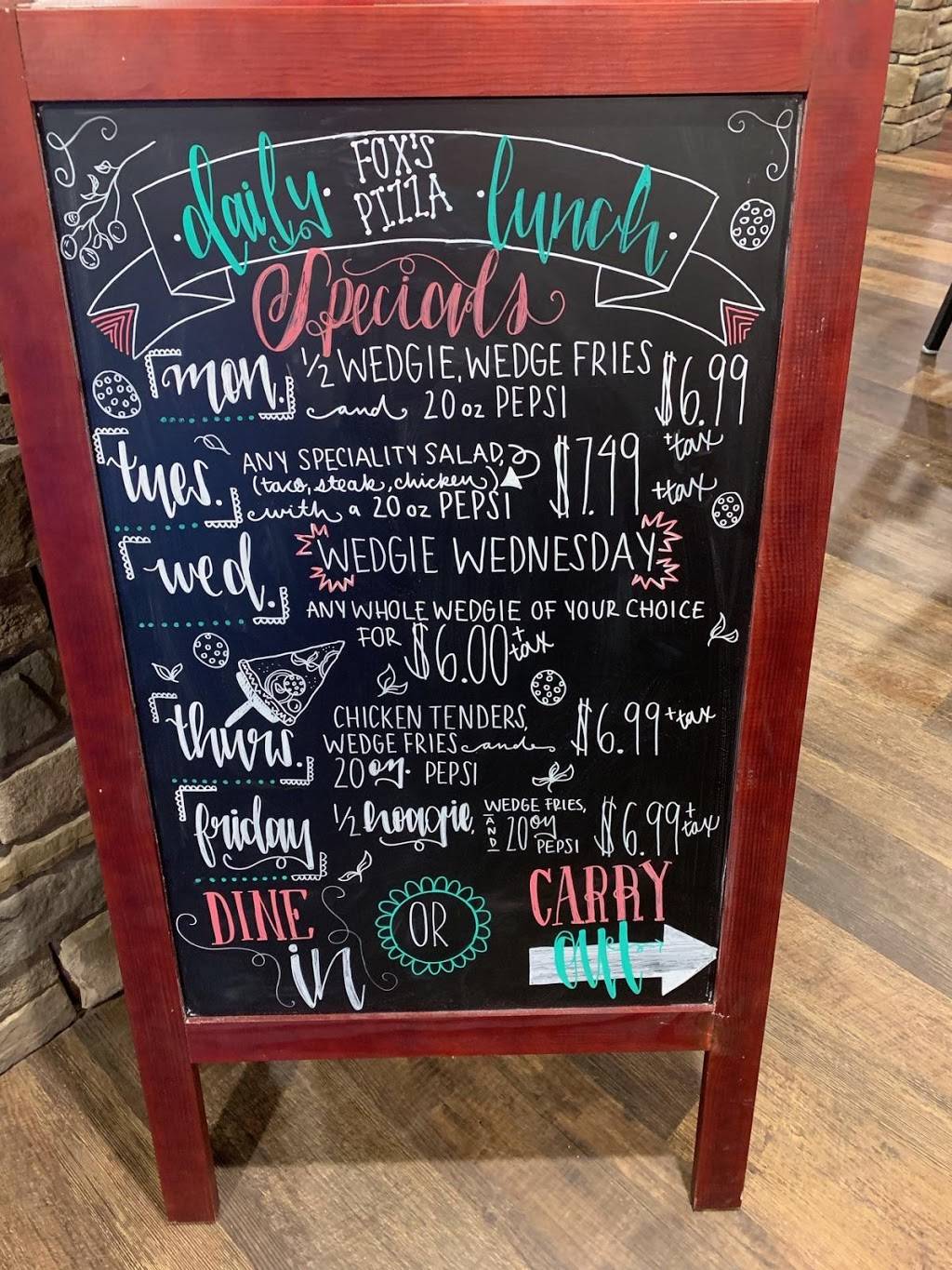 Foxs pizza reynoldsville | restaurant | 1 Broadway St, Reynoldsville, PA 15851, USA | 8146122720 OR +1 814-612-2720