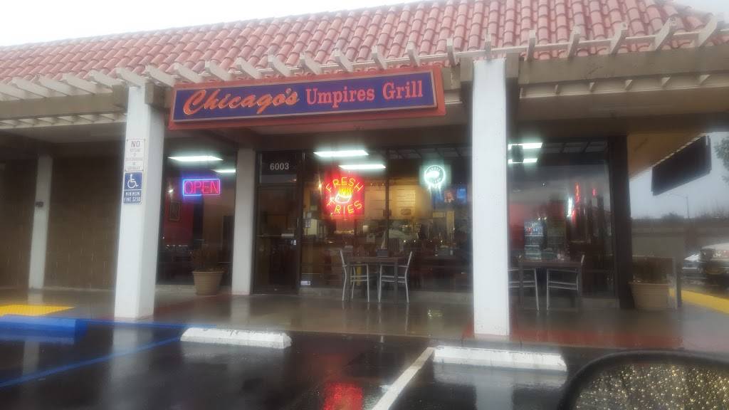 Chicagos Umpires Grill | meal takeaway | 6003 W Las Positas Blvd, Pleasanton, CA 94588, USA | 9254621678 OR +1 925-462-1678