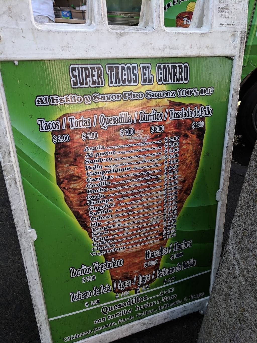 Super Tacos El Conrro | restaurant | 2082 W El Camino Real, Mountain View, CA 94040, USA | 6506692435 OR +1 650-669-2435