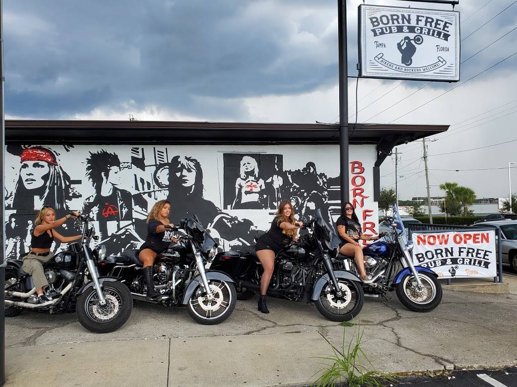 Born Free Pub & Grill | restaurant | 110 E Waters Ave, Tampa, FL 33604, USA | 8139362471 OR +1 813-936-2471