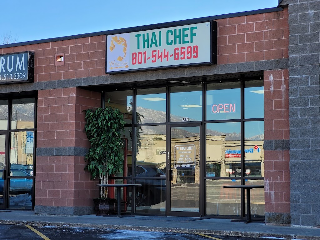 W Thai Chef | restaurant | 237 W 200 N, Kaysville, UT 84037, USA | 8015446599 OR +1 801-544-6599