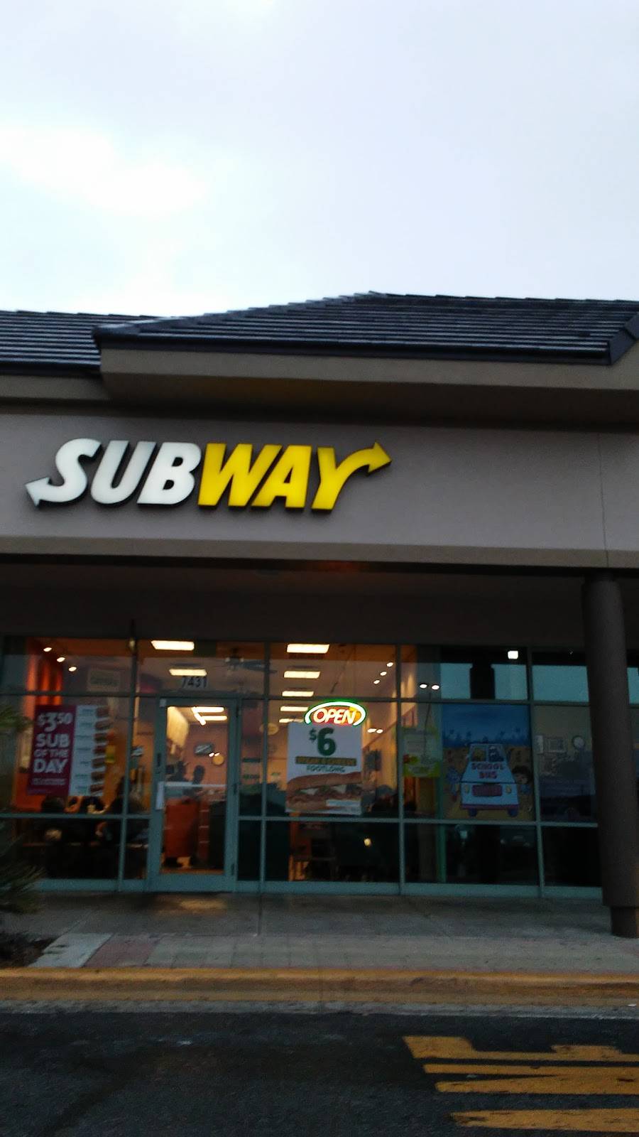 Subway | restaurant | 7341 W Colonial Dr, Orlando, FL 32818, USA | 4075788104 OR +1 407-578-8104