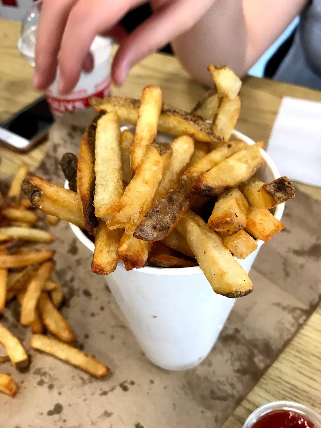 Five Guys | meal takeaway | 7580 S Las Vegas Blvd, Las Vegas, NV 89123, USA | 7024310055 OR +1 702-431-0055