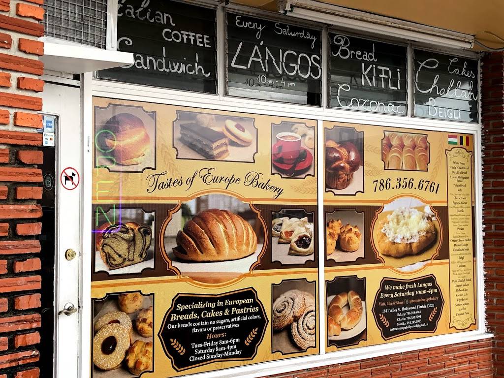 Tastes of Europe Bakery | restaurant | 1811 Wiley St, Hollywood, FL 33020, USA | 7863566761 OR +1 786-356-6761
