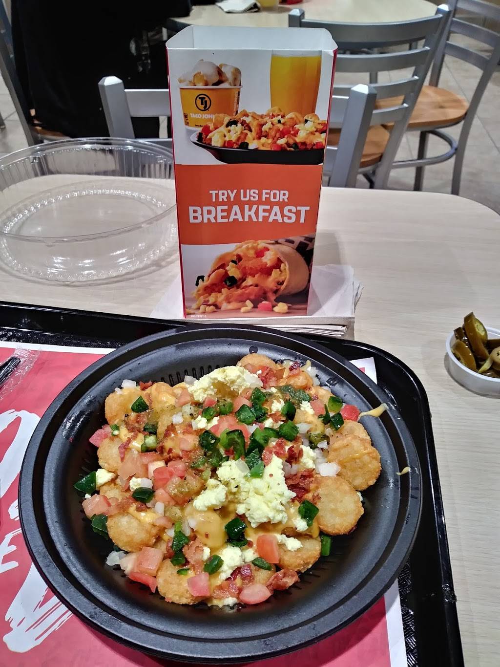 Taco Johns | restaurant | SWC I-25/Hwy 56 Exit 200, Berthoud, CO 80513, USA | 9705322507 OR +1 970-532-2507