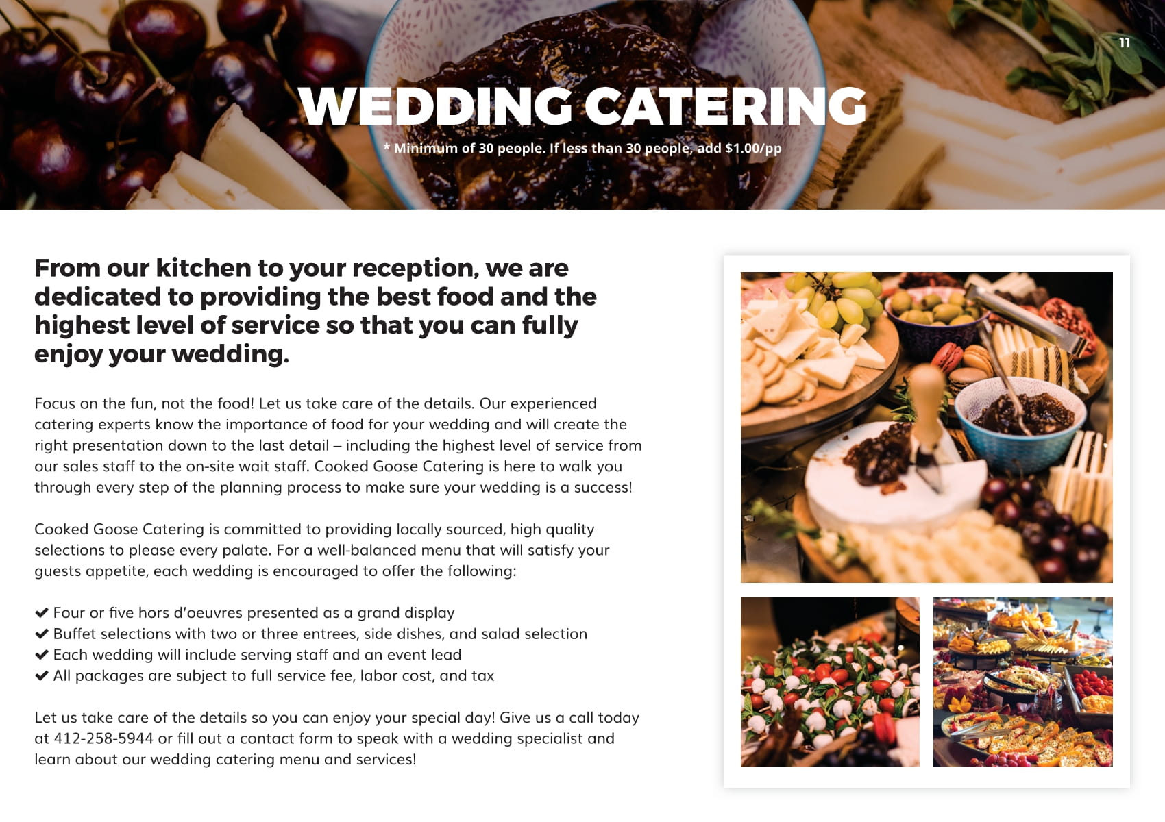 Cooked Goose Catering Company | restaurant | 7851 Steubenville Pike, Oakdale, PA 15071, United States | 4122585944 OR +1 412-258-5944