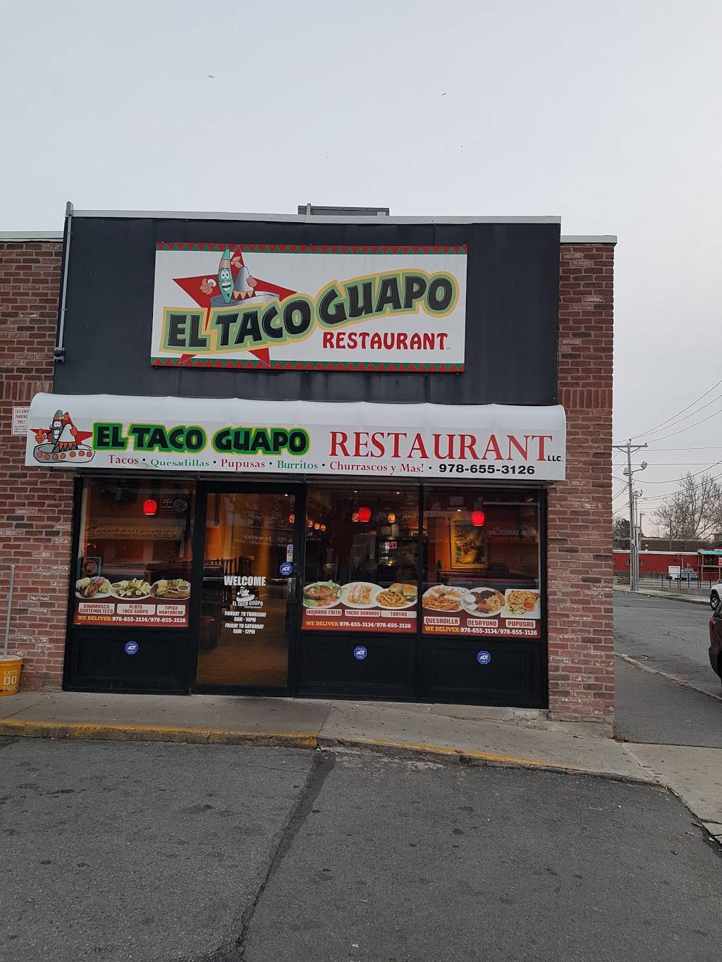 El Taco Guapo | restaurant | 205 Broadway, Lawrence, MA 01840, USA | 9786553134 OR +1 978-655-3134