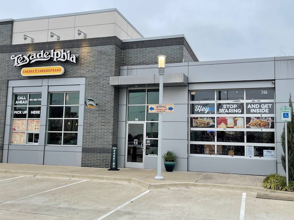Texadelphia | restaurant | 746 S Central Expy Suite 100, Richardson, TX 75080, USA | 2144849363 OR +1 214-484-9363