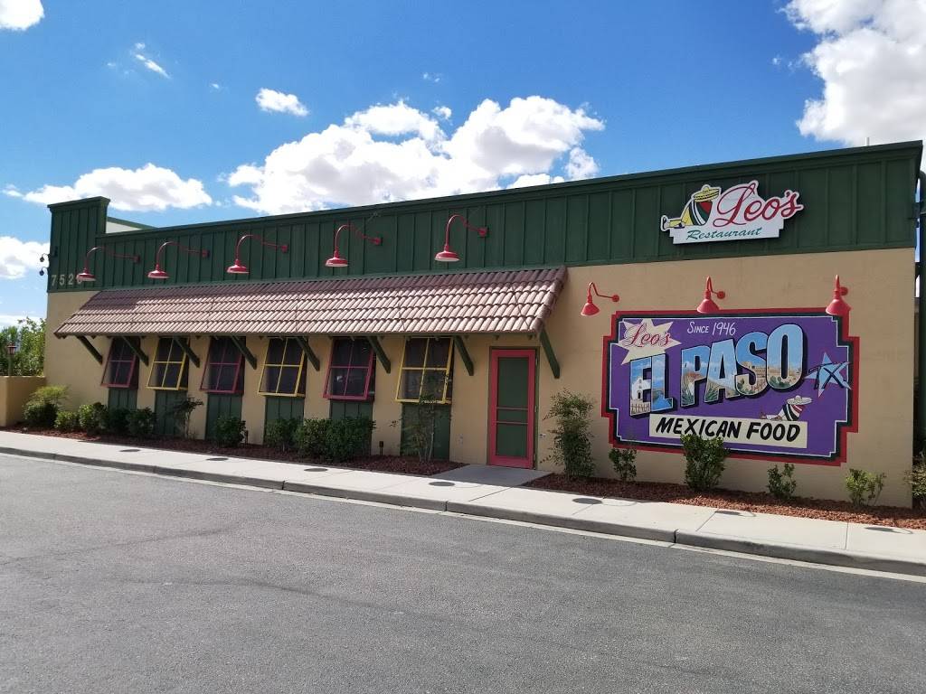 Leos Mexican Food Restaurant | restaurant | 7520 Remcon Cir, El Paso, TX 79912, USA | 9158331189 OR +1 915-833-1189