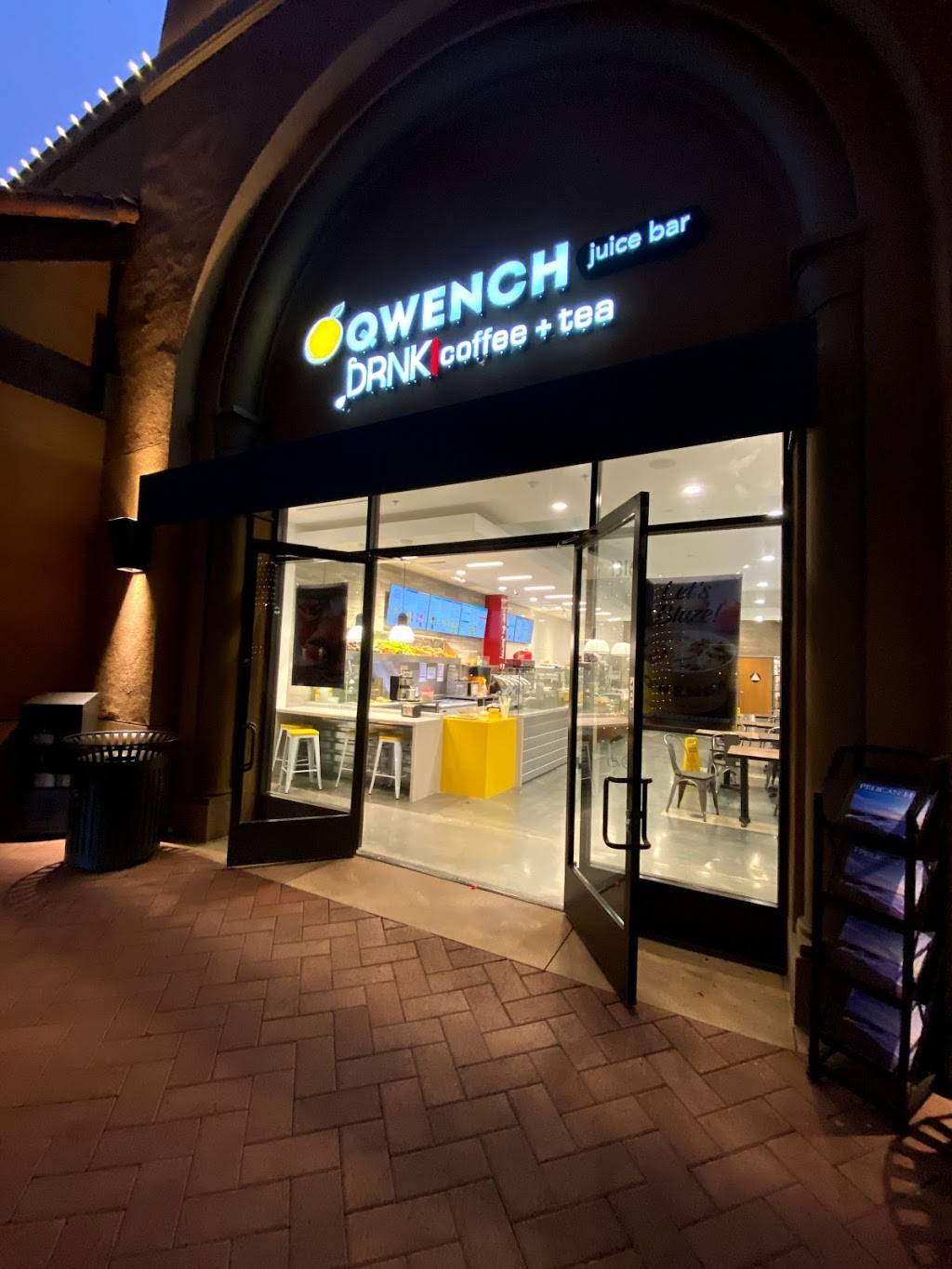 QWENCH Juice Bar & DRNK Coffee + Tea | cafe | 1316 Bison Ave, Newport Beach, CA 92660, USA | 9492876878 OR +1 949-287-6878
