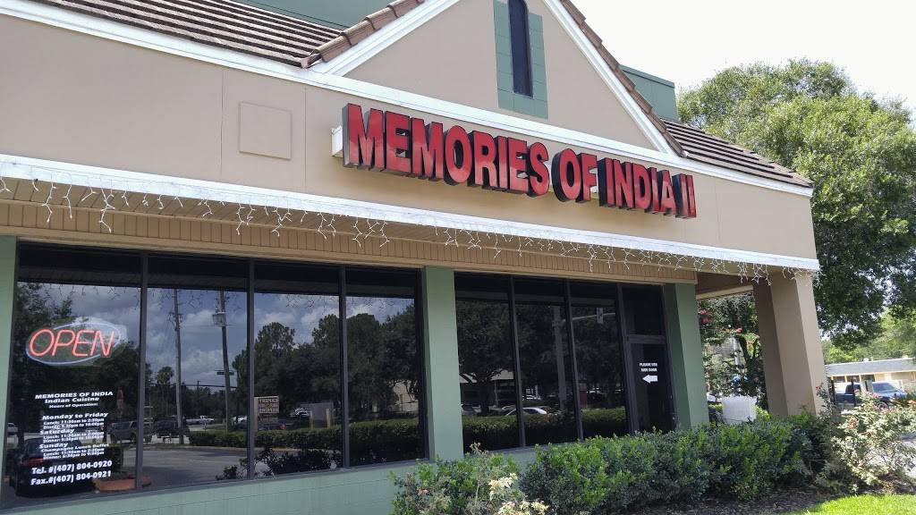 Memories of India | restaurant | 3895 Lake Emma Rd # 101, Lake Mary, FL 32746, USA | 4078040920 OR +1 407-804-0920