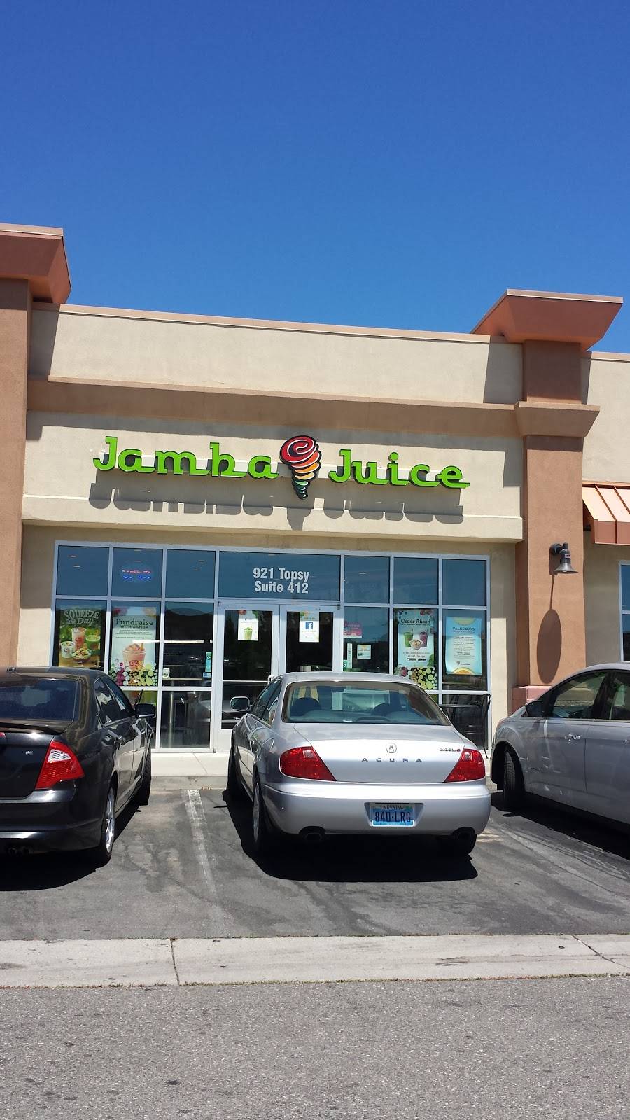 Jamba Juice Carson Valley Plaza | restaurant | 921 Topsy Ln Ste. 412, Carson City, NV 89705, USA | 7752676642 OR +1 775-267-6642