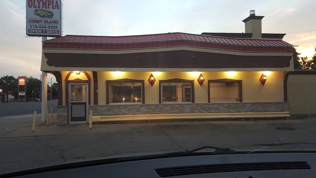 Olympia Coney Island | restaurant | 19740 W 7 Mile Rd, Detroit, MI 48219, USA | 3132467440 OR +1 313-246-7440