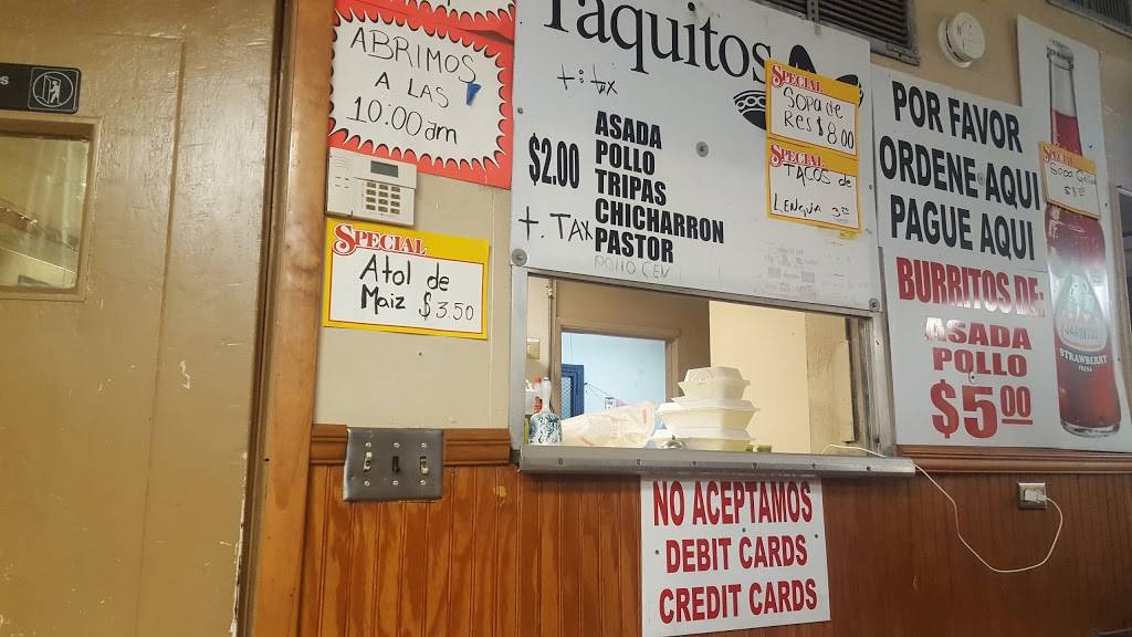 Taquitos Mexicanos El Paso | restaurant | 1401 NW 27th Ave, Miami, FL 33125, USA | 7864700864 OR +1 786-470-0864