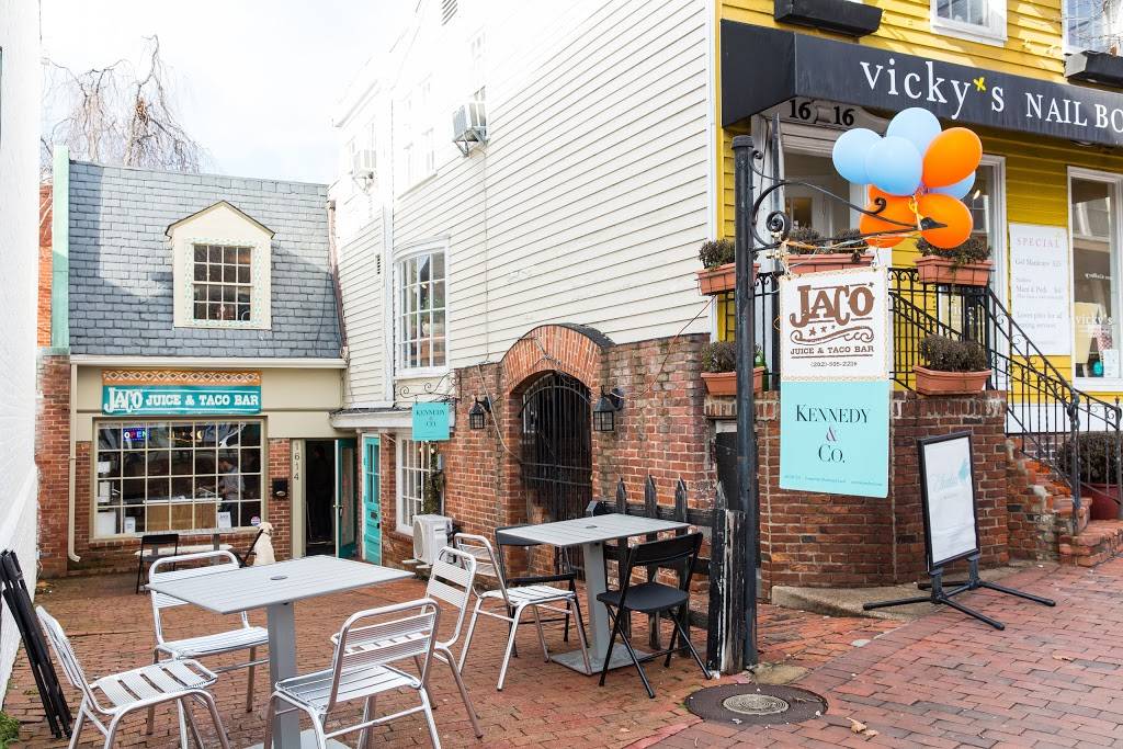 Jaco Juice & Taco Bar | restaurant | See our website above for on-line ordering 1614, Wisconsin Ave NW, Washington, DC 20007, USA | 2025052216 OR +1 202-505-2216