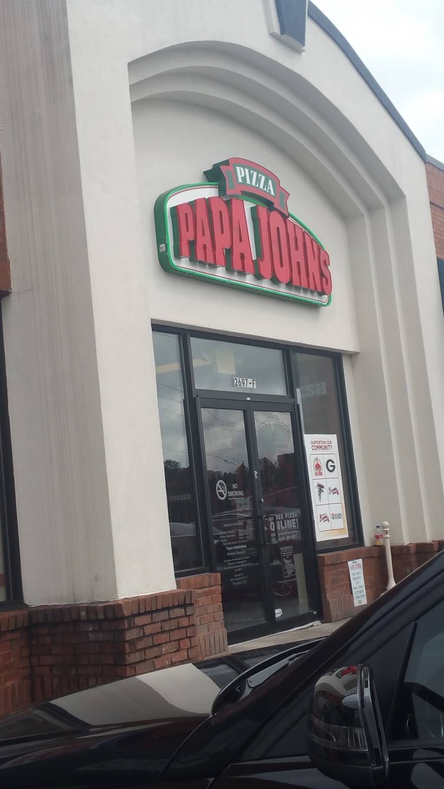 Papa Johns Pizza | restaurant | 2697 Spring Rd SE Ste F, Smyrna, GA 30080, USA | 7704347272 OR +1 770-434-7272