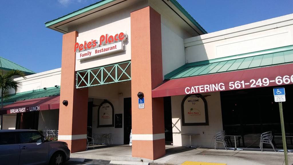 Petes Place | restaurant | 1760 N Jog Rd, West Palm Beach, FL 33411, USA | 5612496667 OR +1 561-249-6667