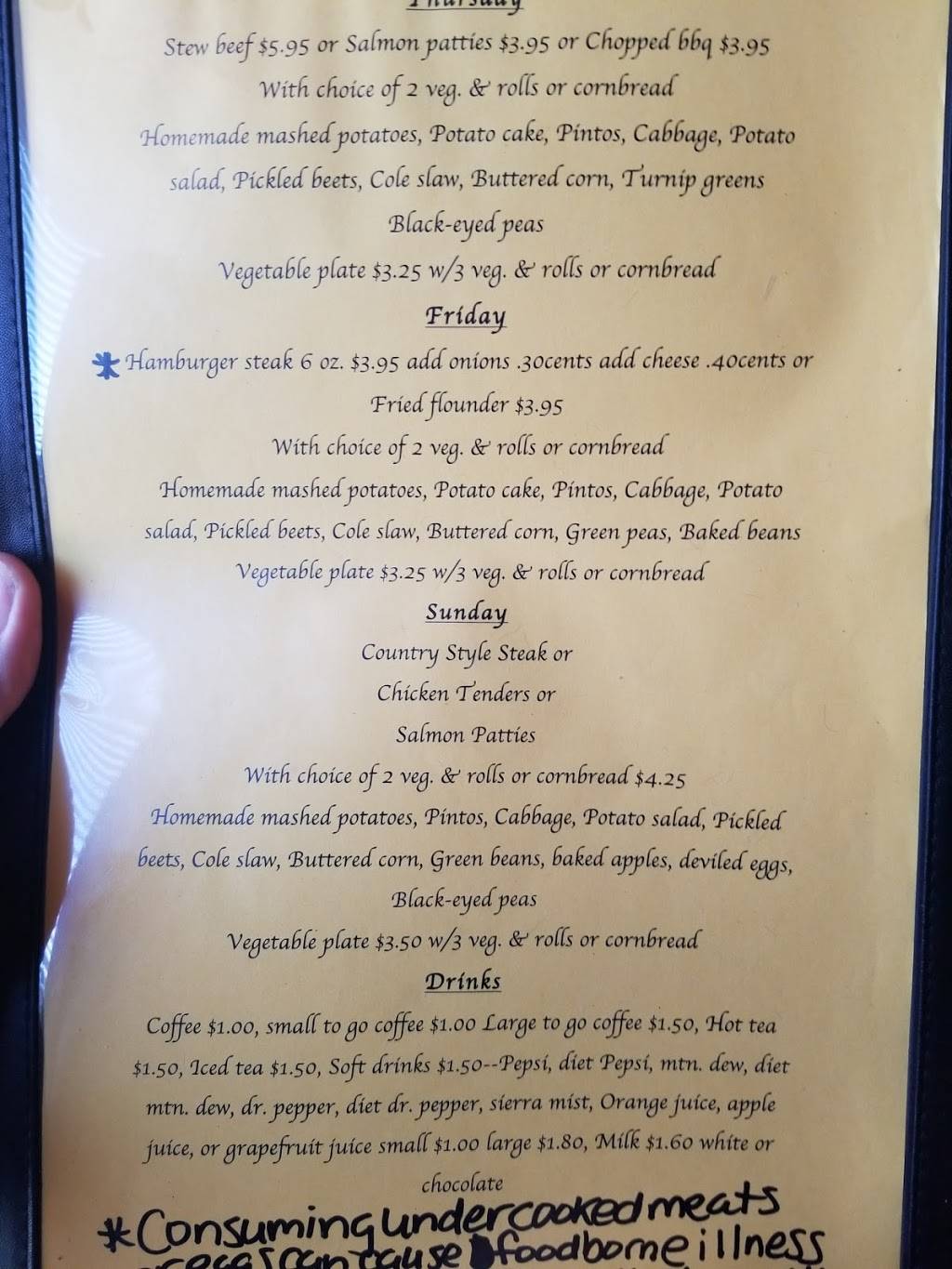 Ocies Restaurant | restaurant | 730 W Lebanon St, Mt Airy, NC 27030, USA | 3367891211 OR +1 336-789-1211