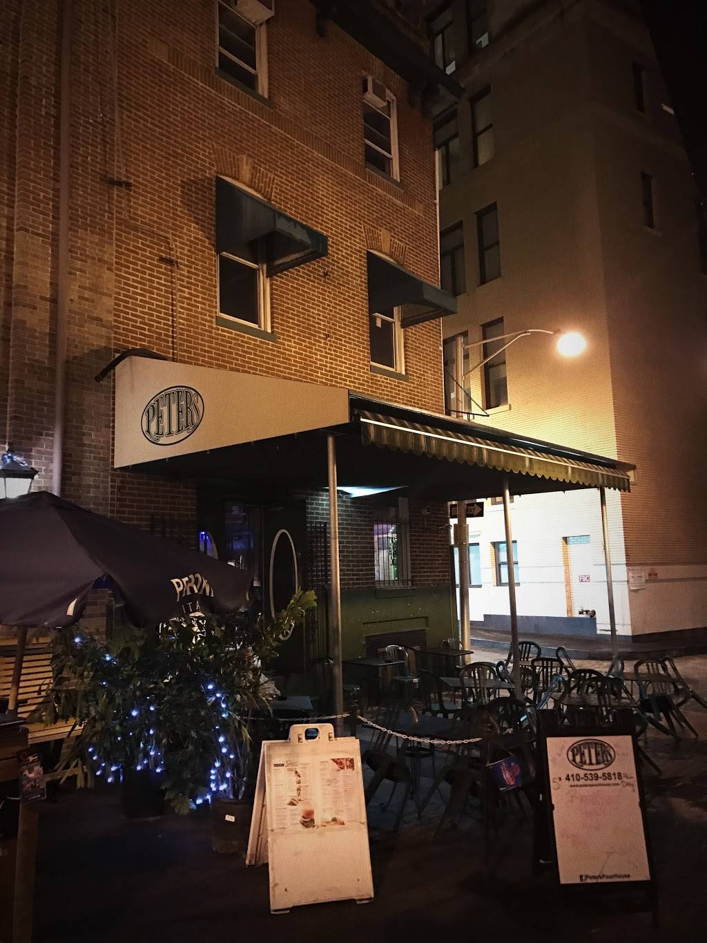 Peters Pour House | restaurant | 111 Mercer St, Baltimore, MD 21202, USA | 4105395818 OR +1 410-539-5818