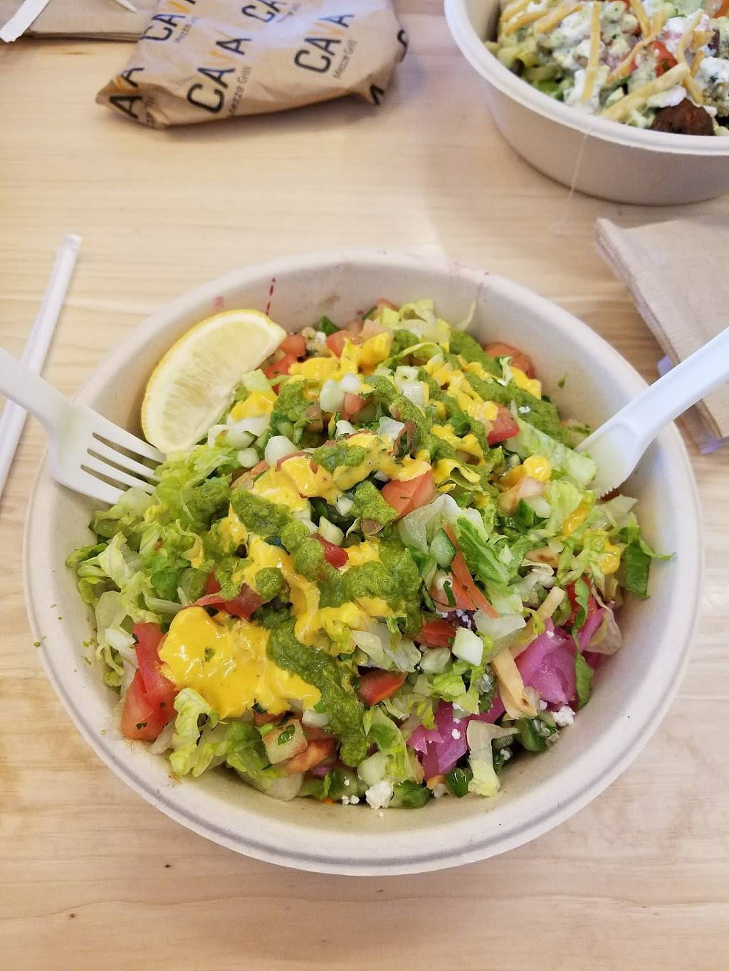 CAVA | restaurant | 176 Maple Ave W, Vienna, VA 22180, USA | 5712345933 OR +1 571-234-5933