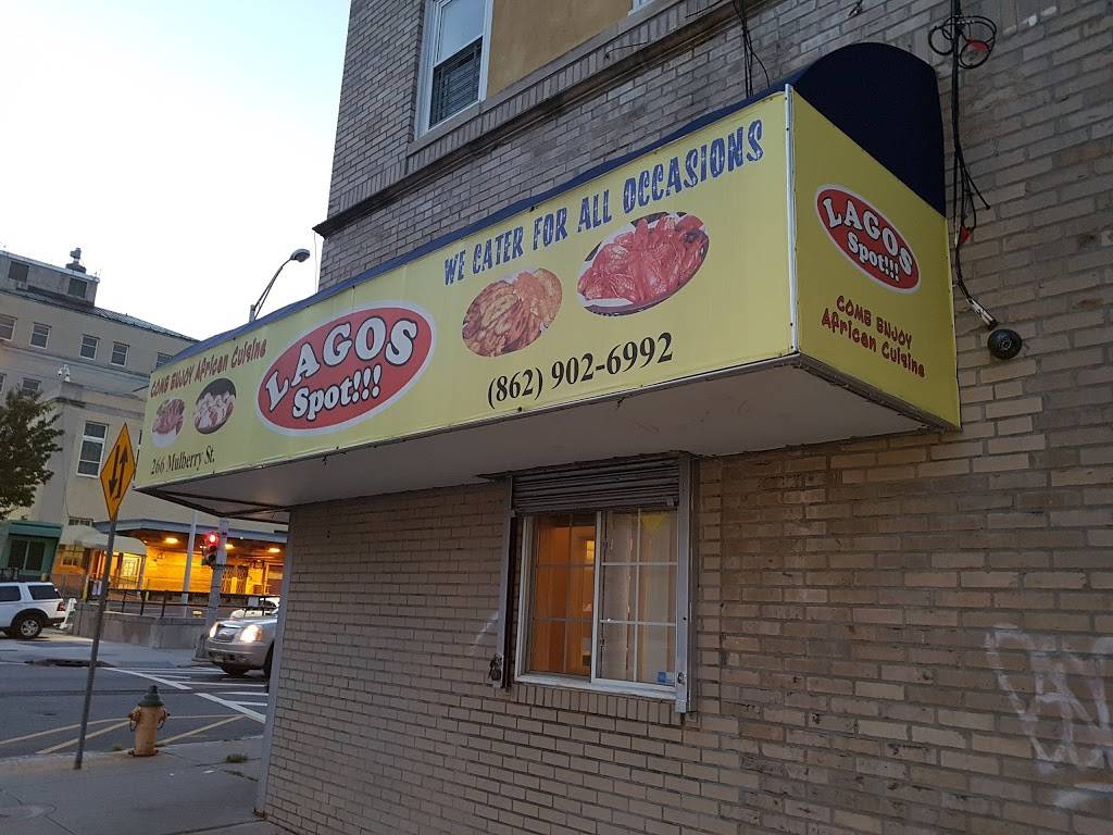 Lagos Spot Nigerian Restaurant | restaurant | 266 Mulberry St, Newark, NJ 07102, USA | 8629026992 OR +1 862-902-6992