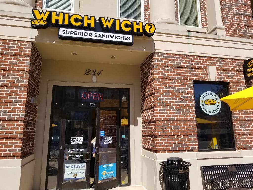 Which Wich Superior Sandwiches | restaurant | 234 W Magnolia Ave, Auburn, AL 36830, USA | 3343297990 OR +1 334-329-7990