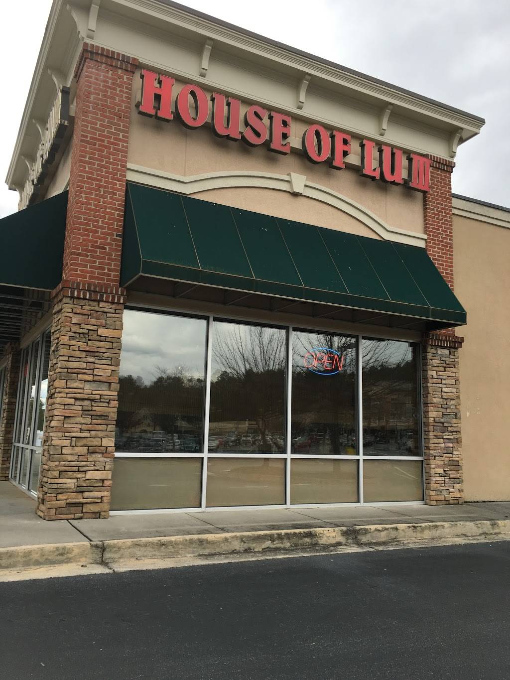 House of Lu III | restaurant | 1690 Powder Springs Rd SW #108, Marietta, GA 30064, USA | 6783542108 OR +1 678-354-2108