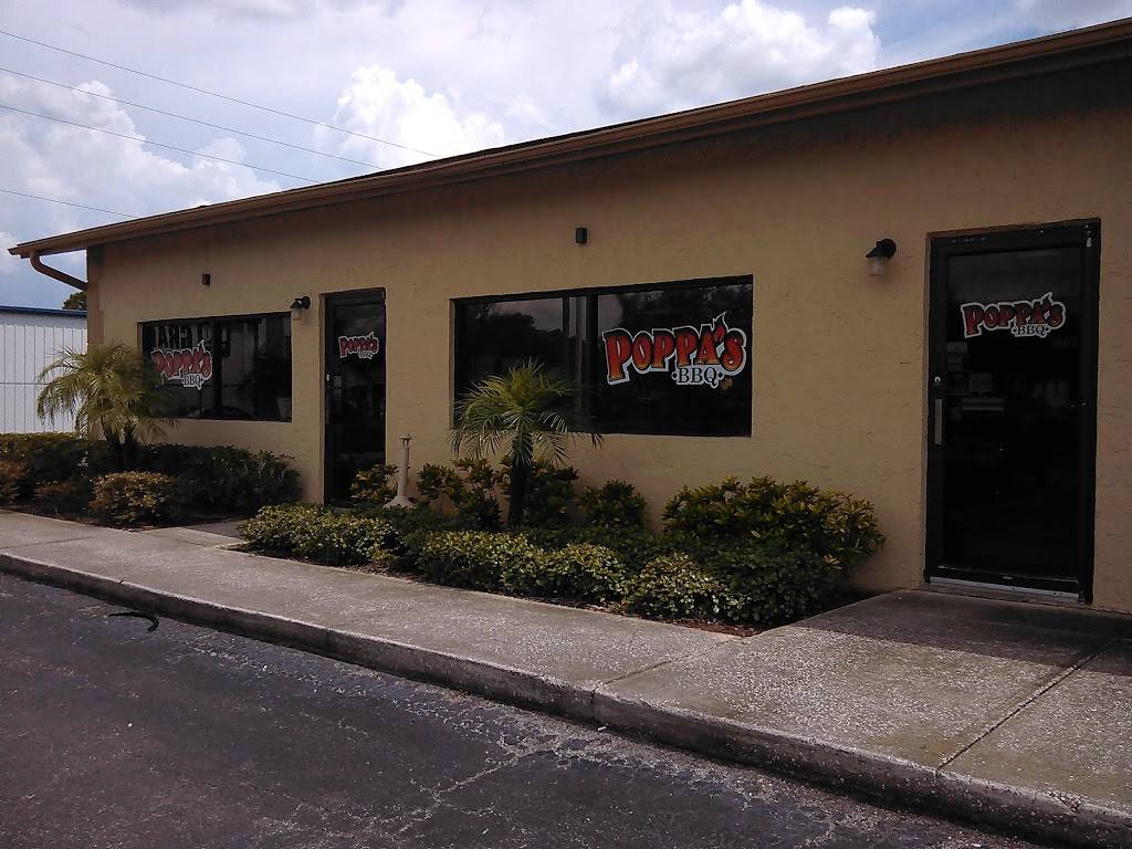 Poppas BBQ | restaurant | 4890 122nd Ave N, Clearwater, FL 33762, USA | 7279548871 OR +1 727-954-8871