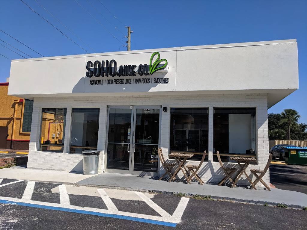 SOHO Juice Co. | restaurant | 646 S Orlando Ave, Winter Park, FL 32789, USA | 4078535591 OR +1 407-853-5591