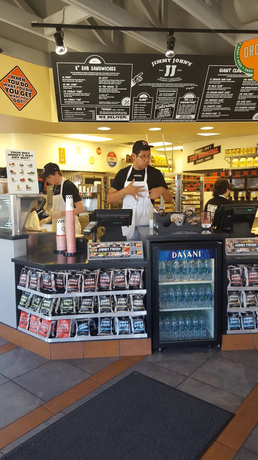 Jimmy Johns | meal delivery | 1681 E Market St, Harrisonburg, VA 22801, USA | 5404371200 OR +1 540-437-1200