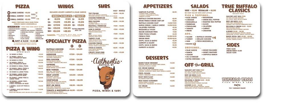 Buffalo Bros Sundance Square | restaurant | 415 Throckmorton St, Fort Worth, TX 76107, USA | 8178879533 OR +1 817-887-9533