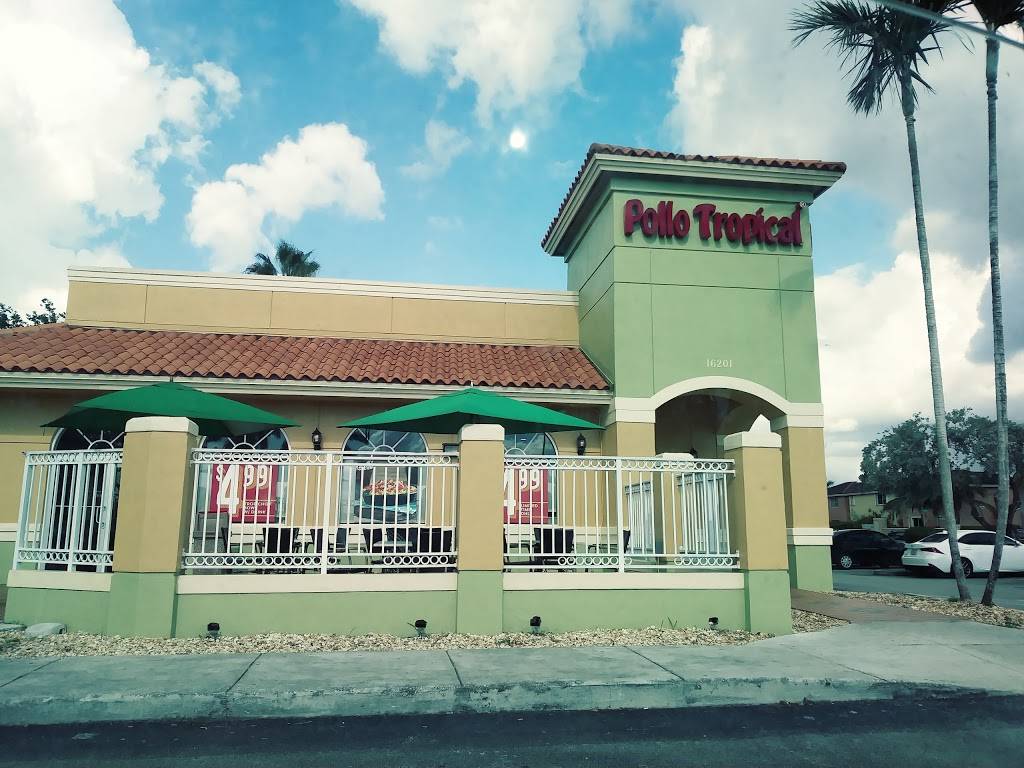 Pollo Tropical | restaurant | 16201 SW 88th St, Miami, FL 33196, USA | 3057521877 OR +1 305-752-1877