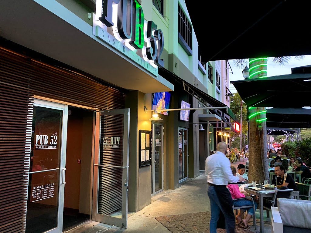 Pub 52 Gastropub South Miami | restaurant | 5829 SW 73rd St #6, South Miami, FL 33143, USA | 7865000205 OR +1 786-500-0205