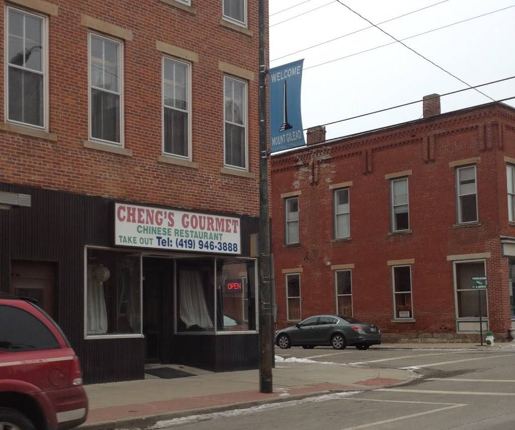 Chengs Gourmet | restaurant | 23 S Main St, Mt Gilead, OH 43338, USA | 4199463888 OR +1 419-946-3888