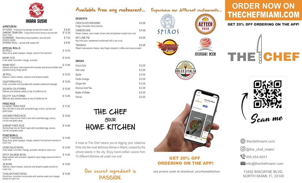 Caprese By The Chef | restaurant | 13452 Biscayne Blvd, North Miami, FL 33181, USA | 3054549031 OR +1 305-454-9031