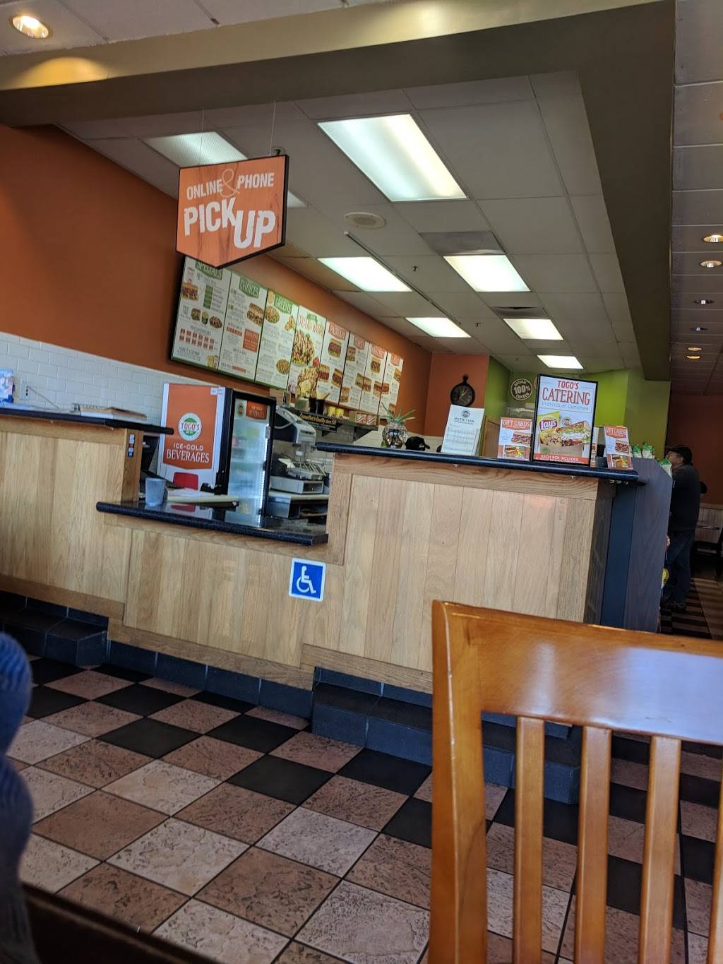 TOGOS Sandwiches | meal takeaway | Argonaut Center, 12888 Saratoga Sunnyvale Rd H, Saratoga, CA 95070, USA | 4088679028 OR +1 408-867-9028