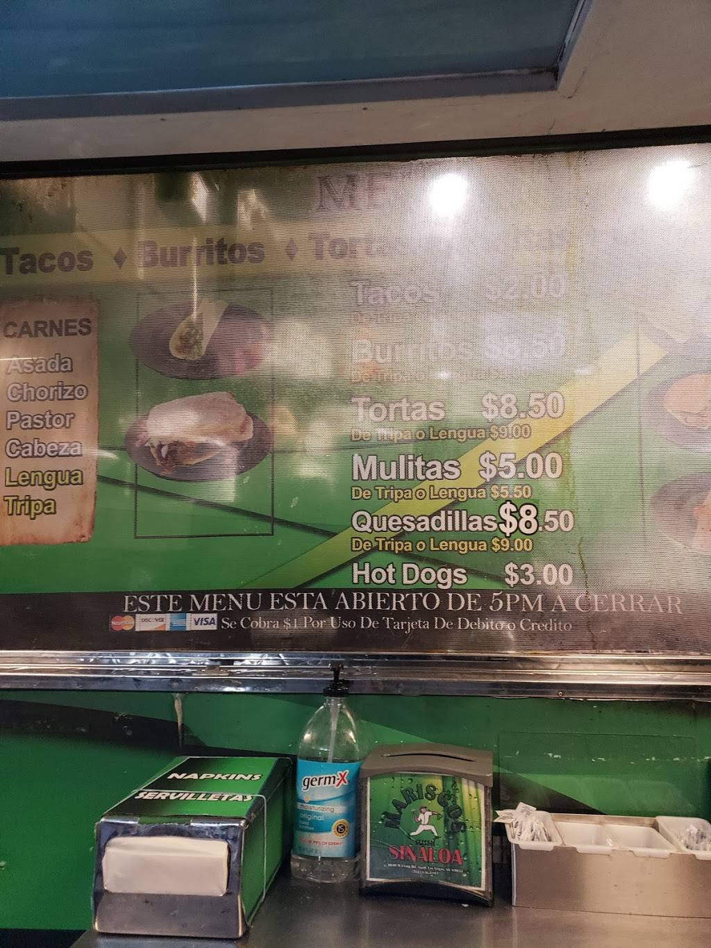 Sinaloa Tacos | restaurant | 2027 N Decatur Blvd, Las Vegas, NV 89108, USA | 7023435472 OR +1 702-343-5472