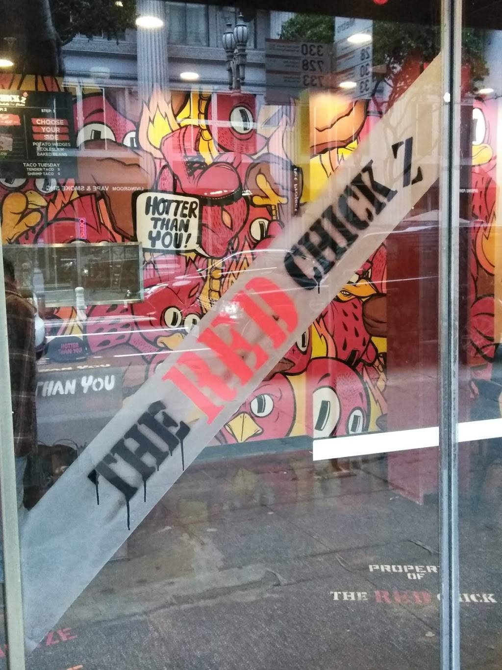 The Red Chickz | restaurant | 557 S Spring St, Los Angeles, CA 90013, USA | 2136072962 OR +1 213-607-2962