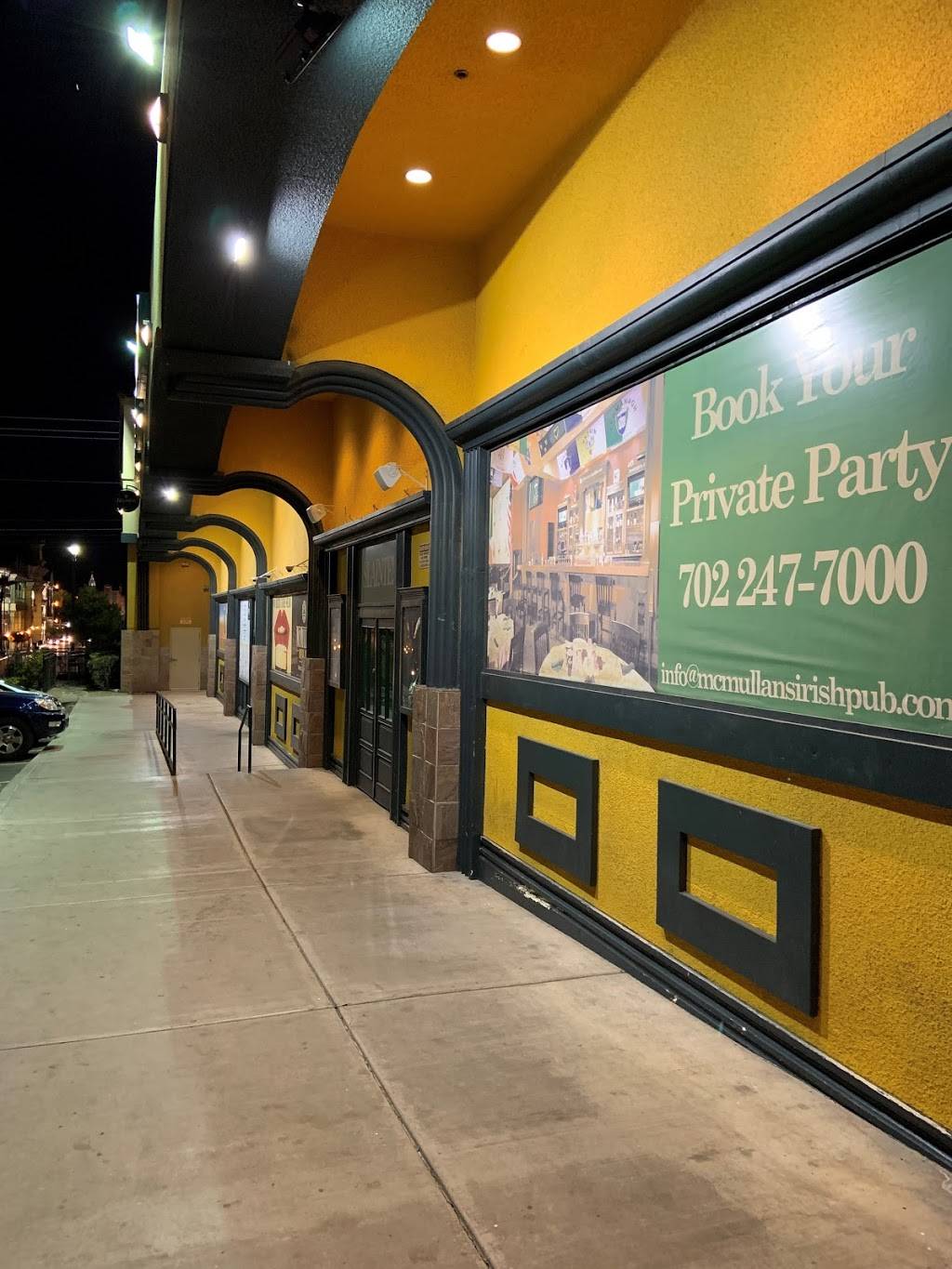 McMullans Irish Pub | restaurant | 4650 W Tropicana Ave #110, Las Vegas, NV 89103, USA | 7022477000 OR +1 702-247-7000