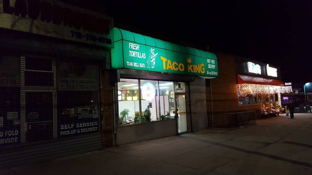 Taco King | restaurant | 7306 Bell Blvd, Oakland Gardens, NY 11364, USA | 7182178585 OR +1 718-217-8585