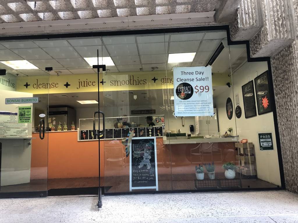 Extract Juice Bar | restaurant | 1001 Bishop St, Honolulu, HI 96813, USA | 8083123263 OR +1 808-312-3263