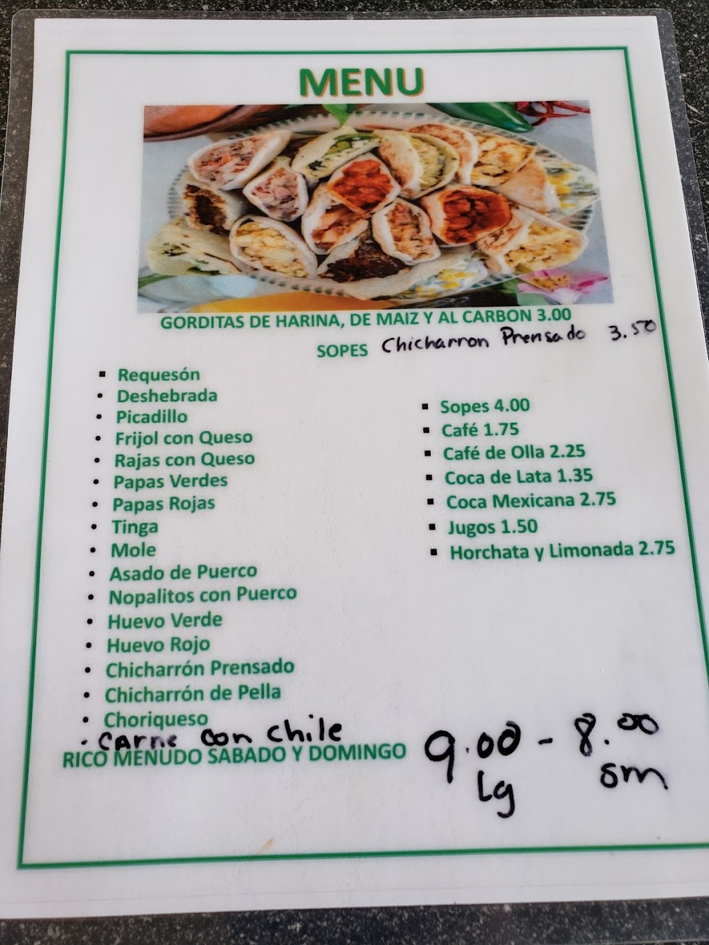 Gorditas estilo torreon | restaurant | 1310 S WW White Rd, San Antonio, TX 78220, USA | 2109571262 OR +1 210-957-1262