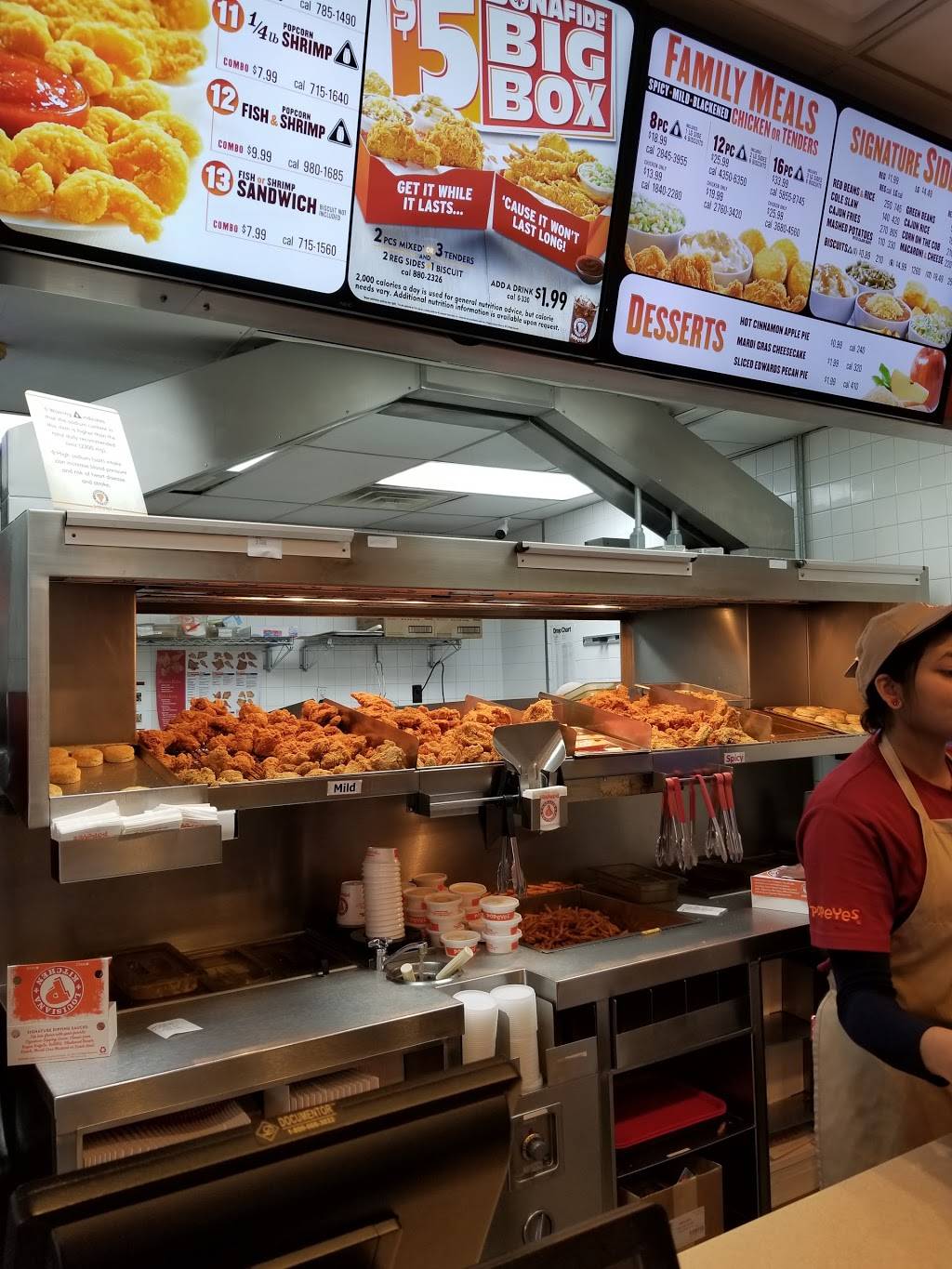 Popeyes Louisiana Kitchen | restaurant | 9220 Jamaica Ave, Woodhaven, NY 11421, USA | 7188460950 OR +1 718-846-0950